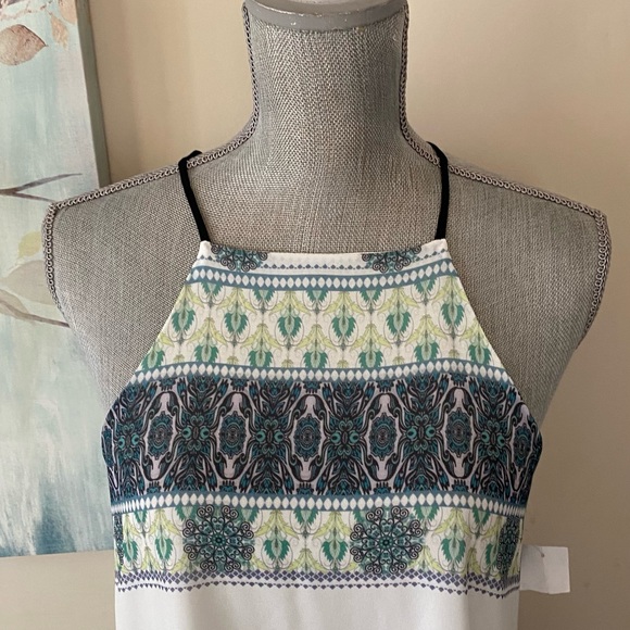 JELLA C. SLIP ON LINED HALTER DRESS SIZE SMALL 🌟NWT🌟 - Picture 4 of 14